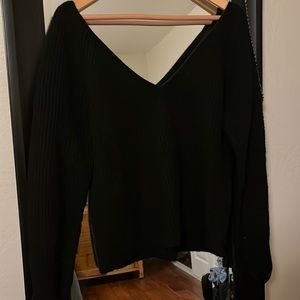 Banana Republic NWT elegant deep v neck  sweater